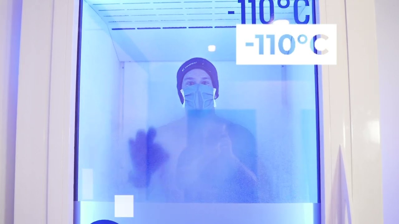 Cryopoint Eisbox, Kryokammer bei -110 Grad Celsius